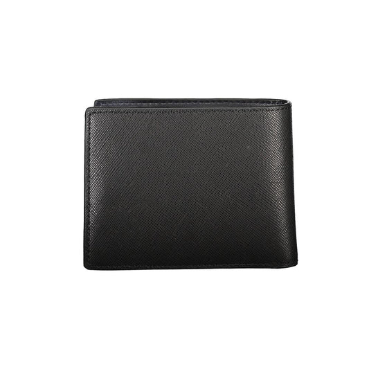 Tommy Hilfiger Black Leather Wallet Tommy Hilfiger