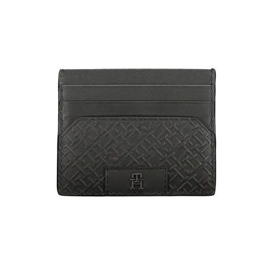 Tommy Hilfiger Black Leather Wallet Tommy Hilfiger