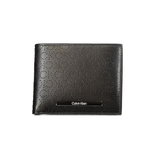 Calvin Klein Black Leather Wallet Calvin Klein