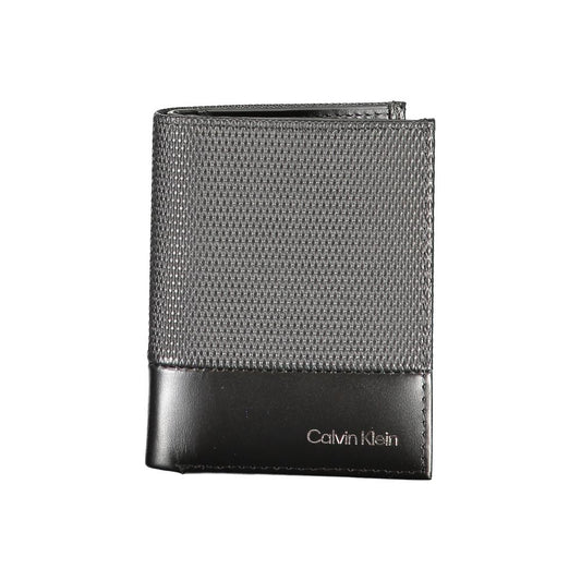 Calvin Klein Black Leather Wallet Calvin Klein