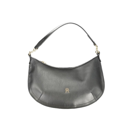 Tommy Hilfiger Black Polyethylene Handbag Tommy Hilfiger