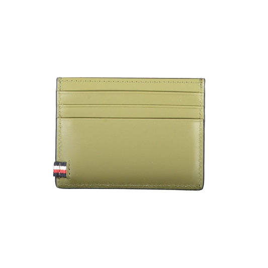 Tommy Hilfiger Black Leather Wallet Tommy Hilfiger