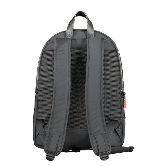 Tommy Hilfiger Black Polyester Backpack Tommy Hilfiger