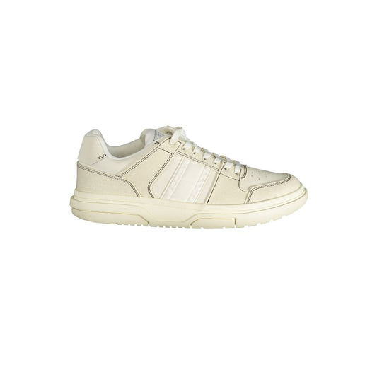 Tommy Hilfiger White Polyester Sneaker Tommy Hilfiger