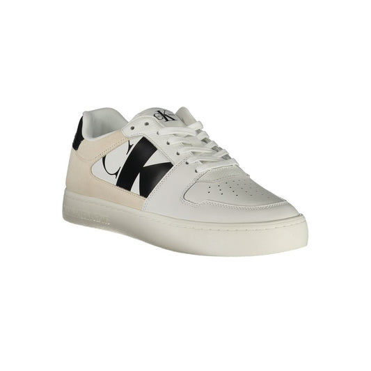 Calvin Klein White Polyester Sneaker Calvin Klein