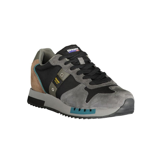 Blauer Gray Polyester Sneaker Blauer