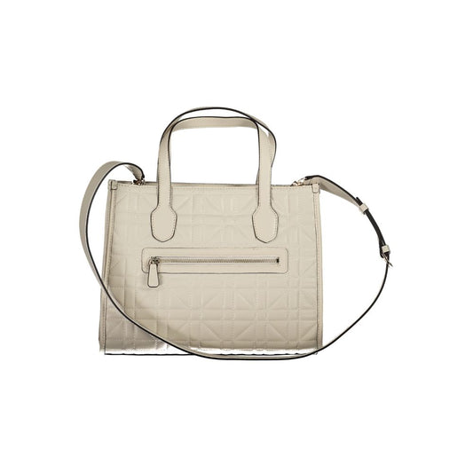 Guess Jeans Beige Polyethylene Handbag Guess Jeans