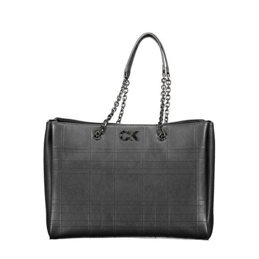 Calvin Klein Black Polyester Women Handbag Calvin Klein