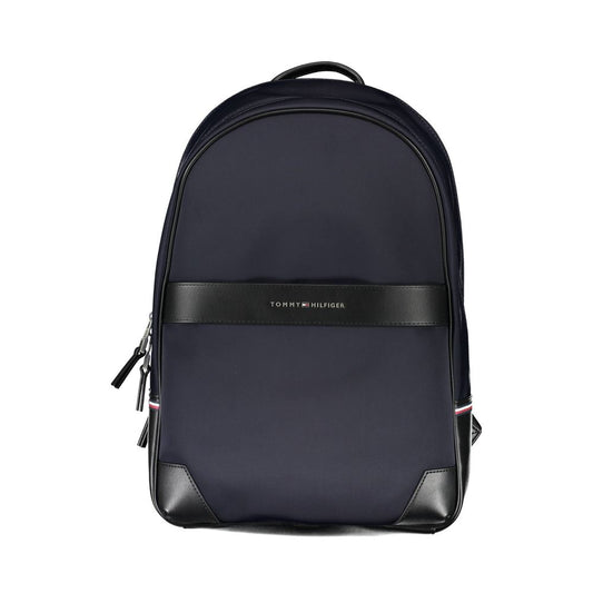 Tommy Hilfiger Blue Polyethylene Men Backpack Tommy Hilfiger