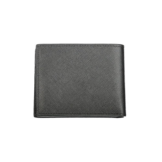 Calvin Klein Black Leather Wallet Calvin Klein