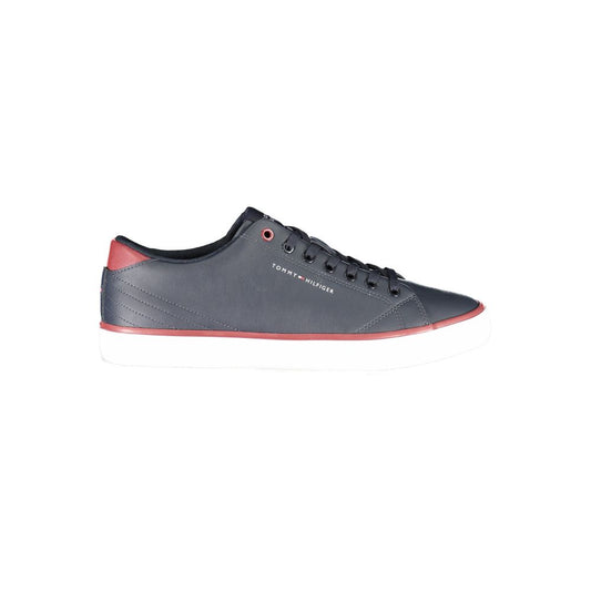 Tommy Hilfiger Blue Polyester Sneaker Tommy Hilfiger