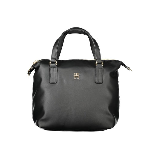 Tommy Hilfiger Black Polyester Women Handbag Tommy Hilfiger