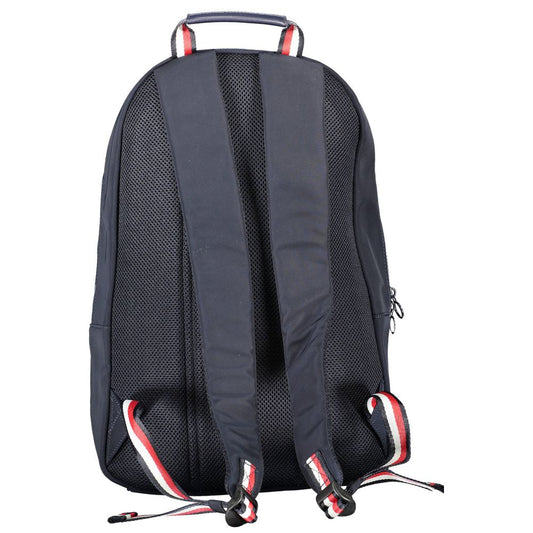 Tommy Hilfiger Blue Polyester Men Backpack Tommy Hilfiger