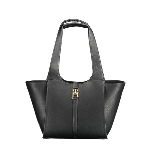 Tommy Hilfiger Black Polyethylene Women Handbag Tommy Hilfiger