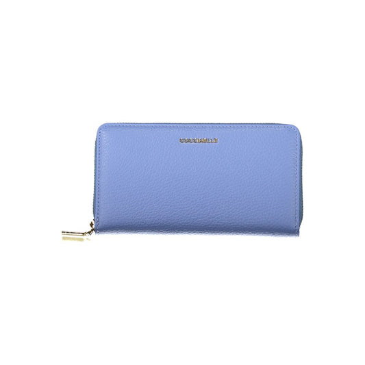 Coccinelle Light Blue Leather Women Wallet Coccinelle