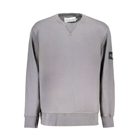 Calvin Klein Gray Cotton Sweater Calvin Klein