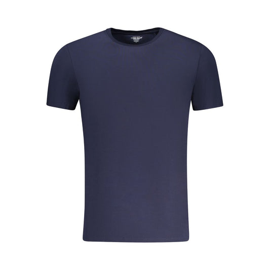 Guess Jeans Blue Modal Men T-Shirt Guess Jeans