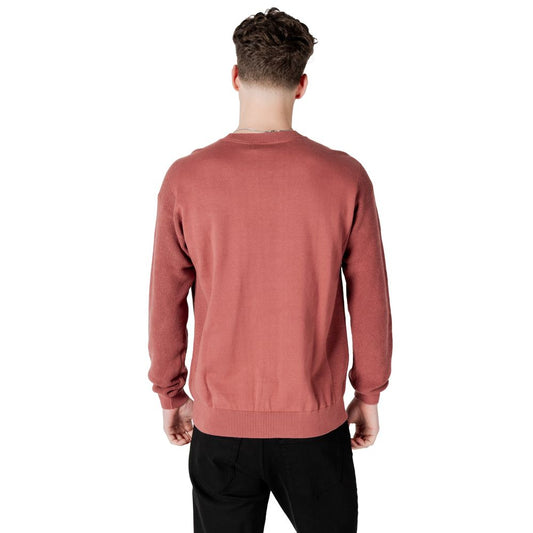 Calvin Klein Jeans Red Cotton Sweater