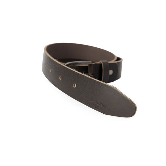 Jack Jones Brown Leather Belt