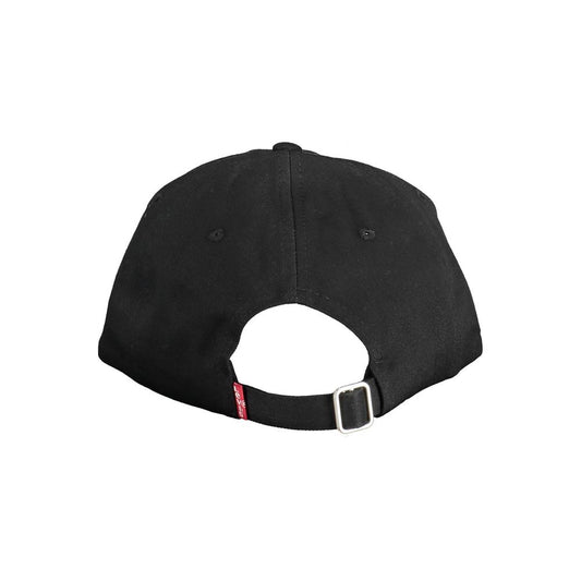 Levi's Black Cotton Men Cap Levi's