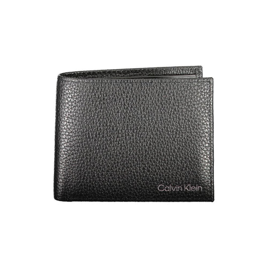 Calvin Klein Black Leather Men Wallet Calvin Klein