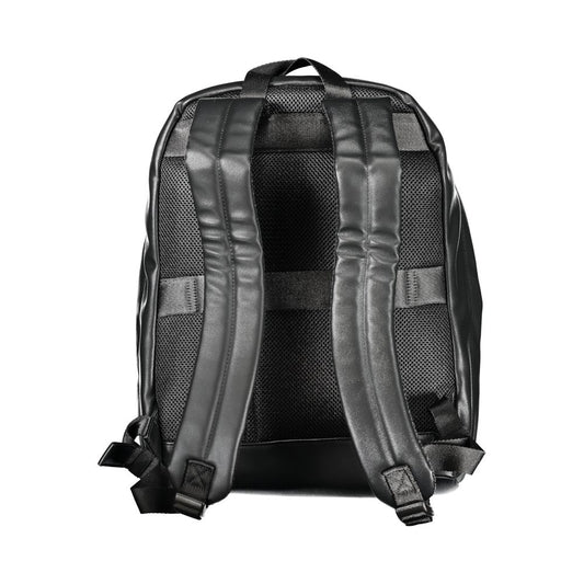 Tommy Hilfiger Black Polyester Backpack Tommy Hilfiger