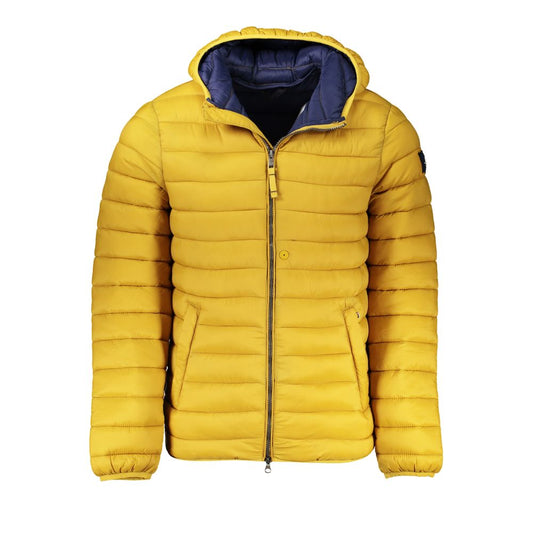 Armata Di Mare Yellow Polyamide Men Jacket Armata Di Mare