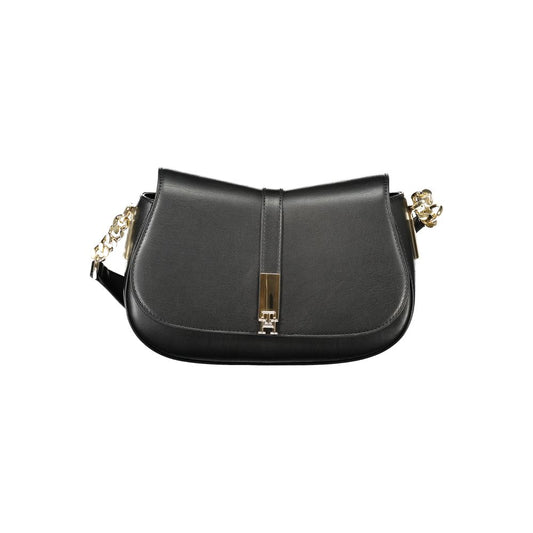 Tommy Hilfiger Black Polyethylene Women Handbag Tommy Hilfiger