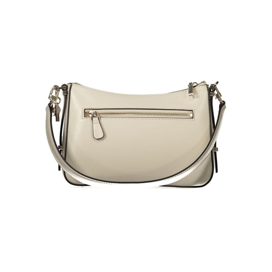 Guess Jeans Beige Polyethylene Handbag Guess Jeans