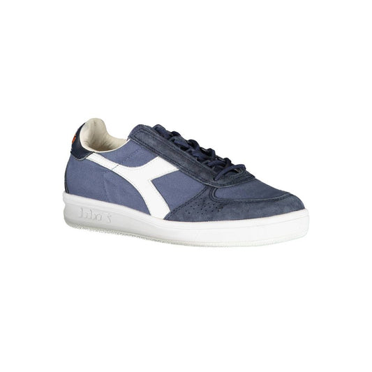 Diadora Blue Leather Women Sneaker Diadora