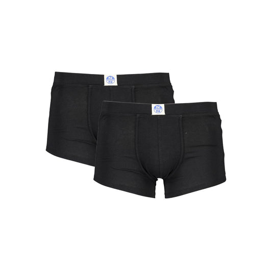 North Sails Black Cotton Underwear North Sails