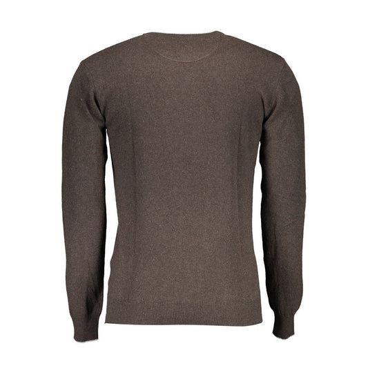 U.S. POLO ASSN. Brown Wool Men Sweater U.S. POLO ASSN.