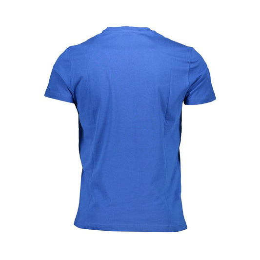 Diesel Blue Cotton Men T-Shirt Diesel