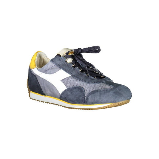 Diadora Blue Leather Women Sneaker Diadora