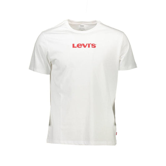 Levi's White Cotton Men T-Shirt Levi's