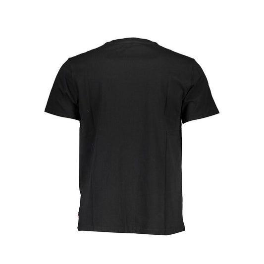 Levi's Black Cotton Men T-Shirt Levi's