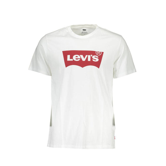 Levi's White Cotton Men T-Shirt Levi's