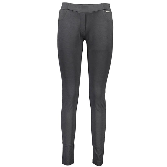 U.S. POLO ASSN. Black Viscose Women Legging U.S. POLO ASSN.