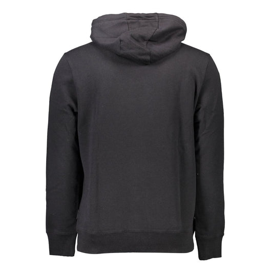 Napapijri Black Cotton Men Sweater Napapijri