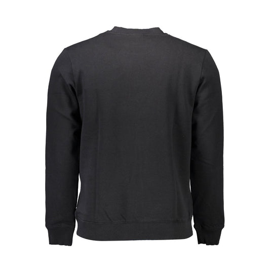 Napapijri Black Cotton Men Sweater Napapijri