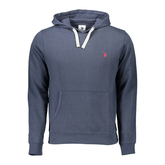 U.S. POLO ASSN. Blue Cotton Men Sweater