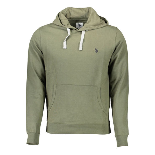 U.S. POLO ASSN. Green Cotton Men Sweater U.S. POLO ASSN.