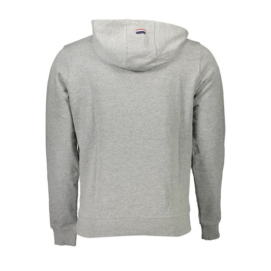 U.S. POLO ASSN. Gray Cotton Men Sweater U.S. POLO ASSN.