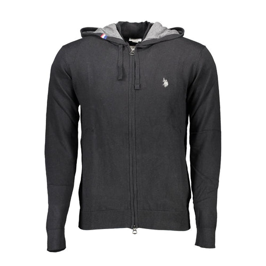 U.S. POLO ASSN. Black Cotton Men Sweater U.S. POLO ASSN.