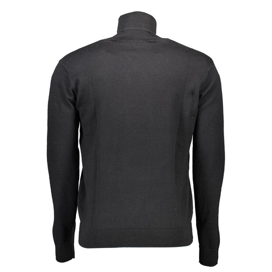 U.S. POLO ASSN. Black Cotton Men Sweater U.S. POLO ASSN.