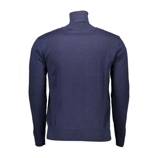 U.S. POLO ASSN. Blue Cotton Men Sweater U.S. POLO ASSN.