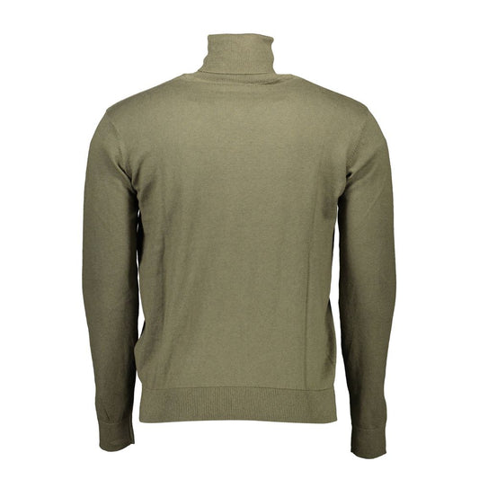 U.S. POLO ASSN. Green Cotton Men Sweater U.S. POLO ASSN.