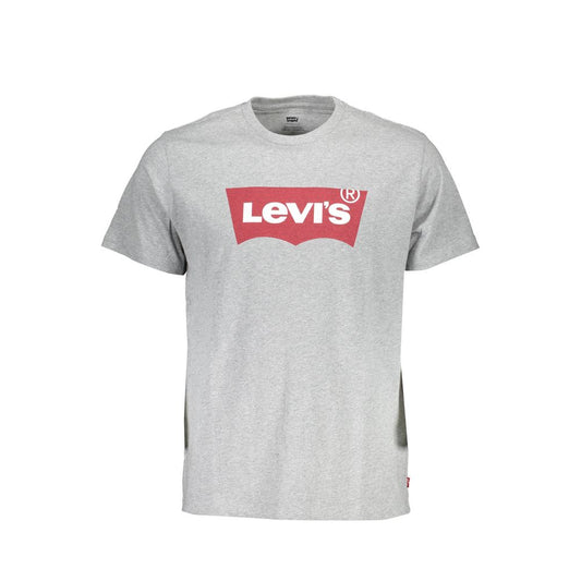 Levi's Gray Cotton Men T-Shirt Levi's