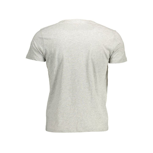 U.S. POLO ASSN. Gray Cotton Men TShirt U.S. POLO ASSN.