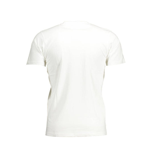 Sergio Tacchini White Cotton T-Shirt Sergio Tacchini